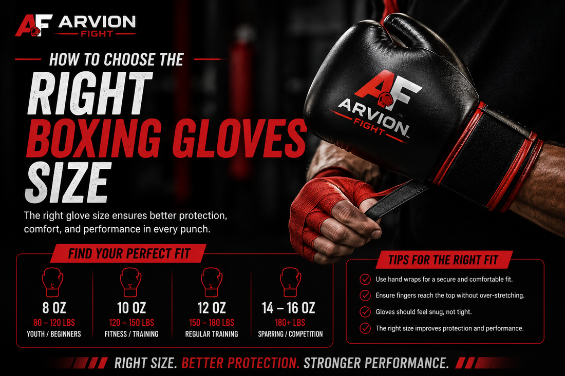 How to Choose the Right Boxing Gloves Size