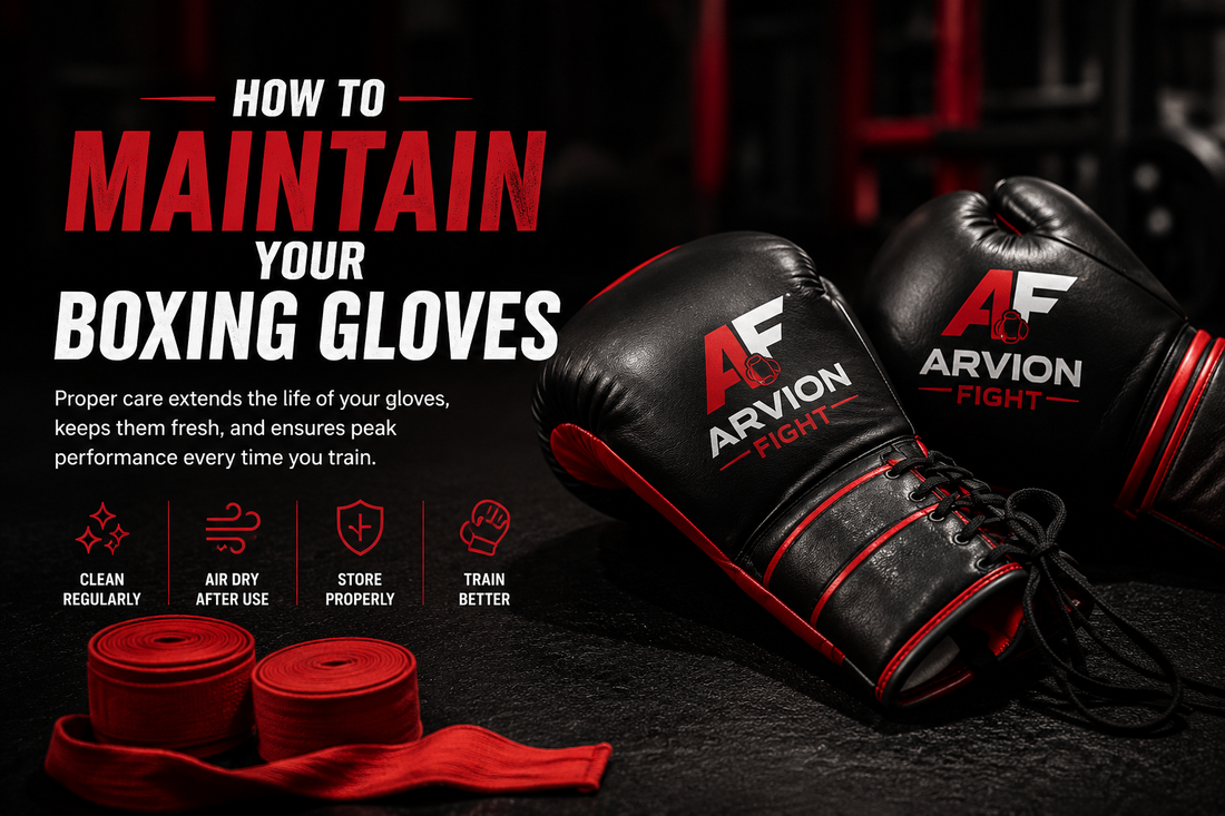 How to Maintain Your Boxing Gloves